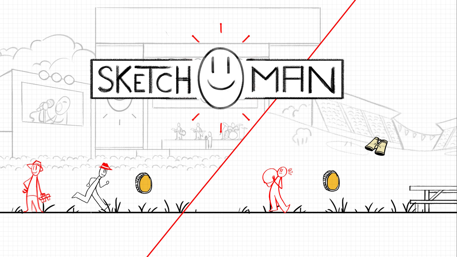 Sketchman Run Paléo and ESAF